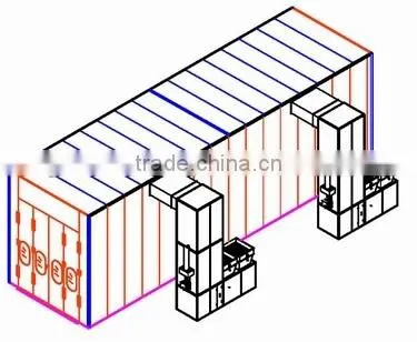 Big Size Paint Spray Booth / Bus Spray Booth/ Truck Spray Booth