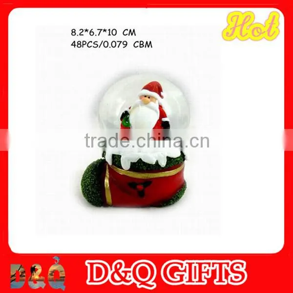 poly resin snow globe for home decoration