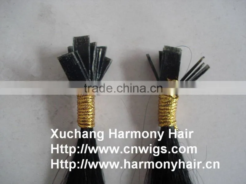TOP REMY GOOD QUALITY flat tip hair extension
