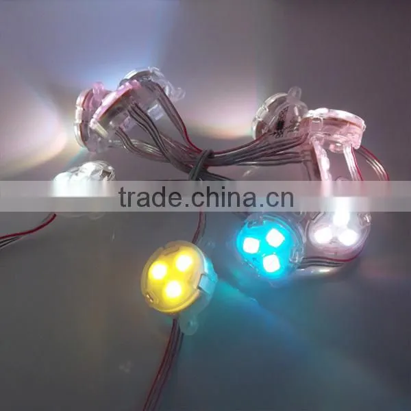 clear lens cover housing ucs1903 ws2811 ws2801 LPD6803 DMX512 30mm led pixel light