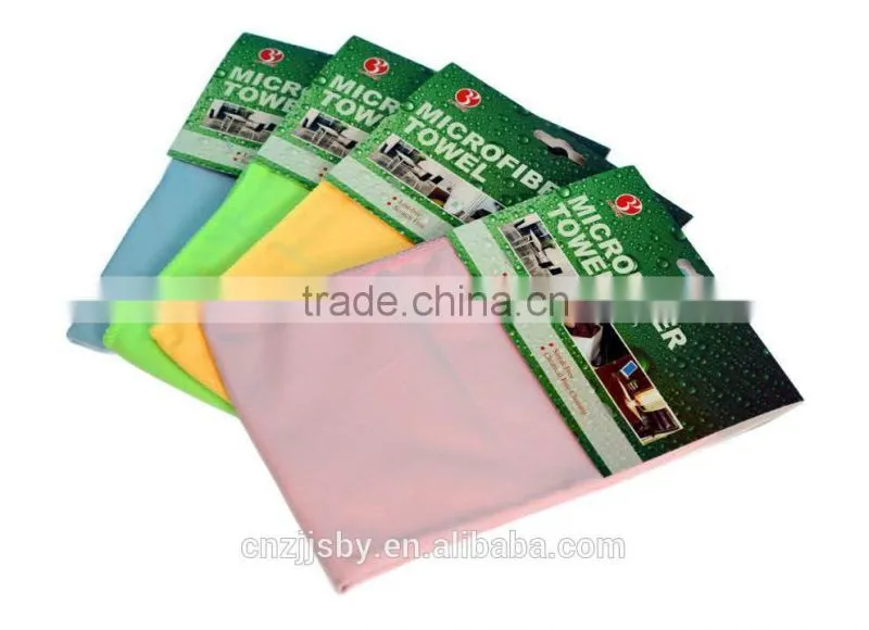 High-absorbent Microfiber Glass Cleaning Cloth