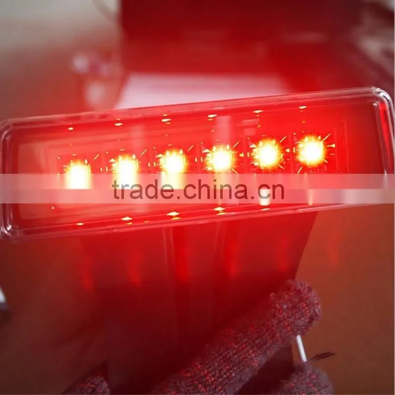 Brake systemSmoke Lens 07-15 Jeep Wrangler & Wrangler Unlimited jk LED Third Brake Lights-One Piece (JEEP-HBRAKE-B)
