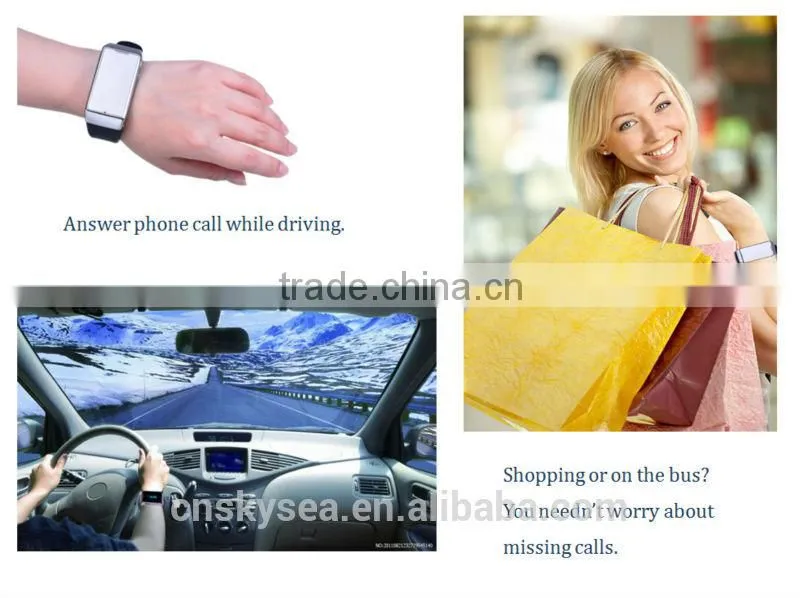 2014 newest style Smart watch Bluetooth Watch and Smart phone companion