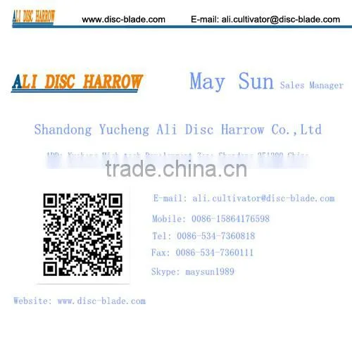 Farm Tractor Machinery Notched Harrow Disc Blade 24
