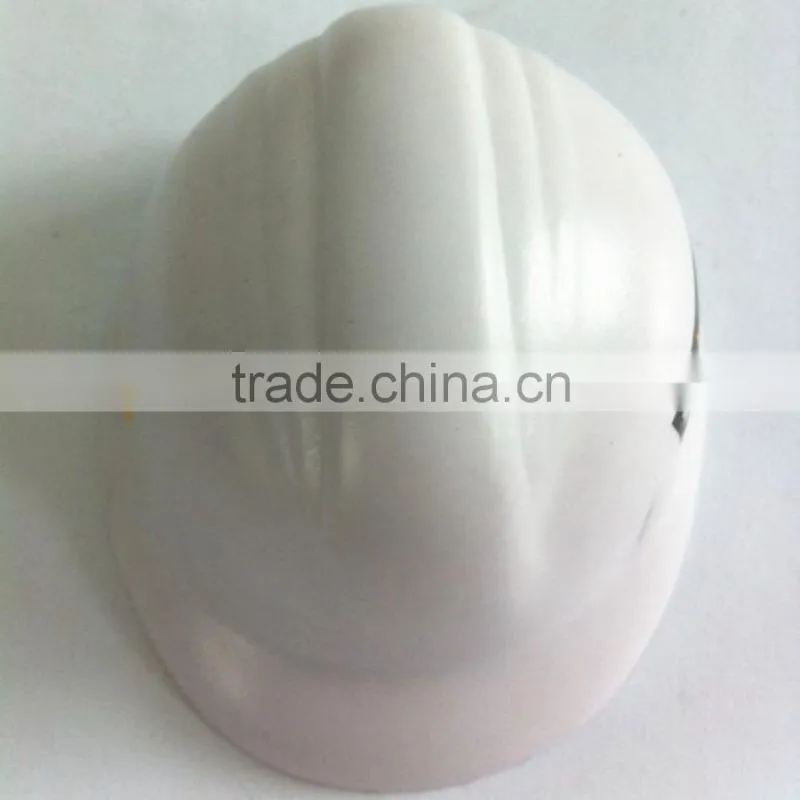 pu white safety helmet stress balls