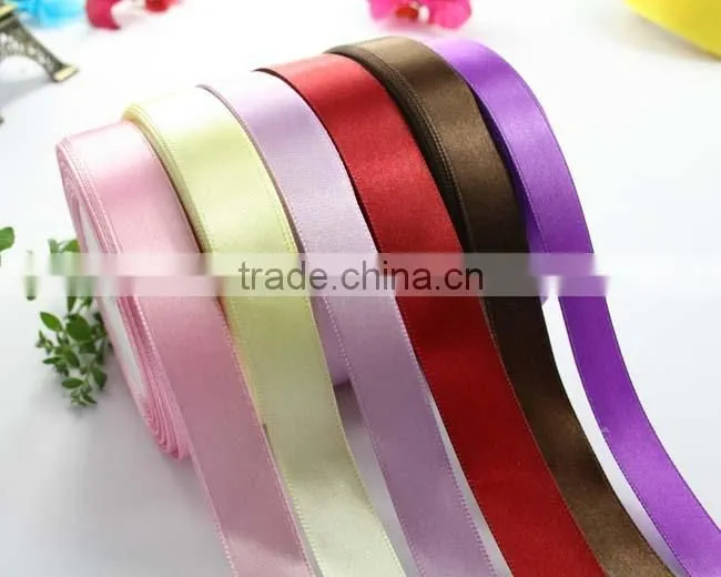 Multiple Color Double Side Satin Ribbon