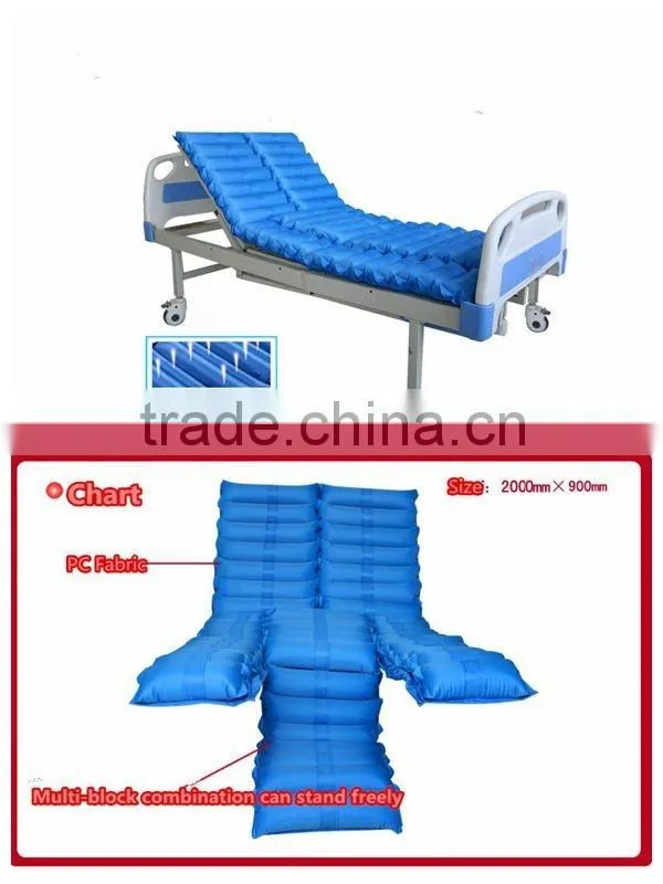 Mute Manual Hospital Bed nimble Multifunctional Nursing Bed