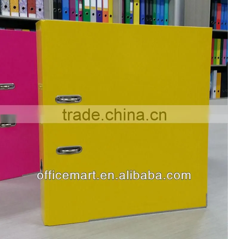 solid color lever arch file A4 with 50mm spine