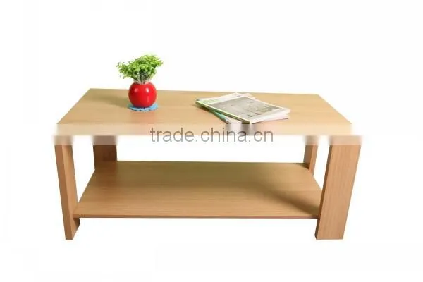 Lastest new design coffee table wooden tea table customized brand