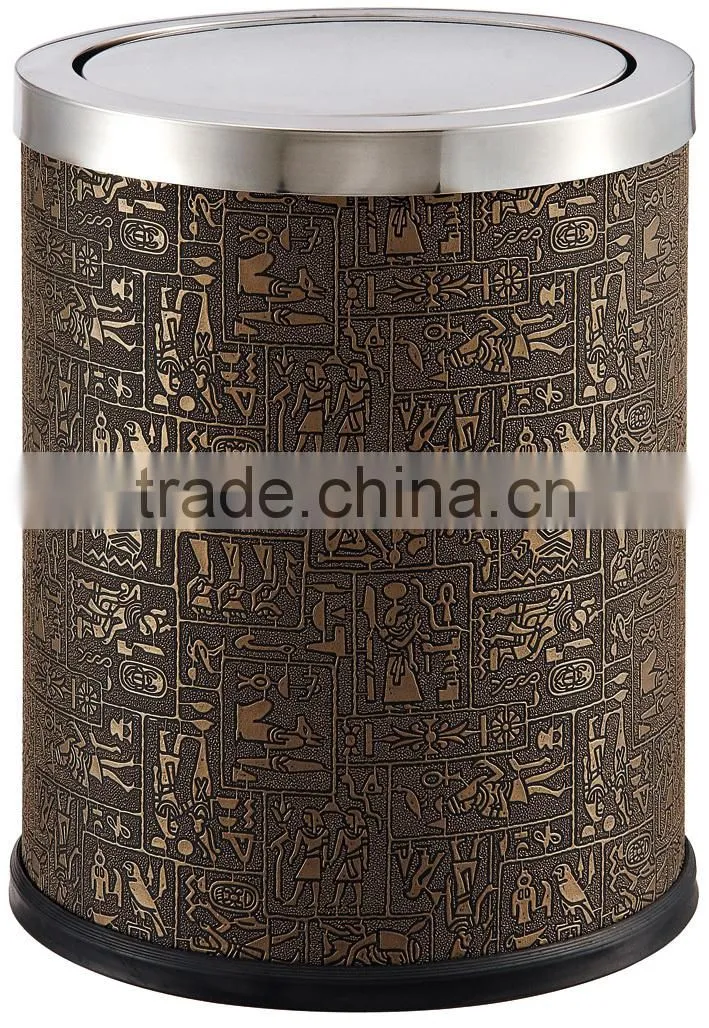 Heavy duty commercial trash bin for wholesale