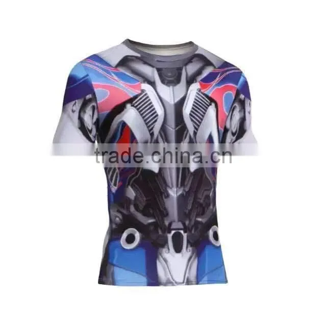 In stock man sublimation compression wear