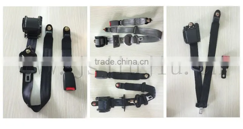 high strength and quality three points safety seat belt assembly