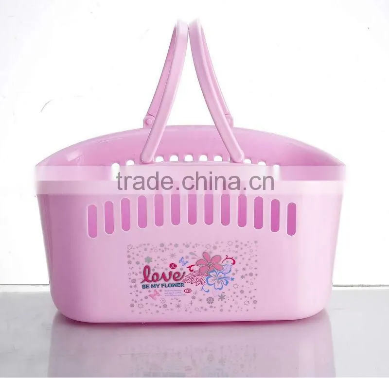 plastic basket, new plastic food basket,storage basket