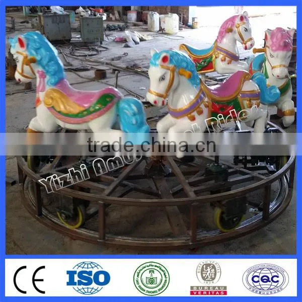 Children's merry go round 6 seats mini carousel