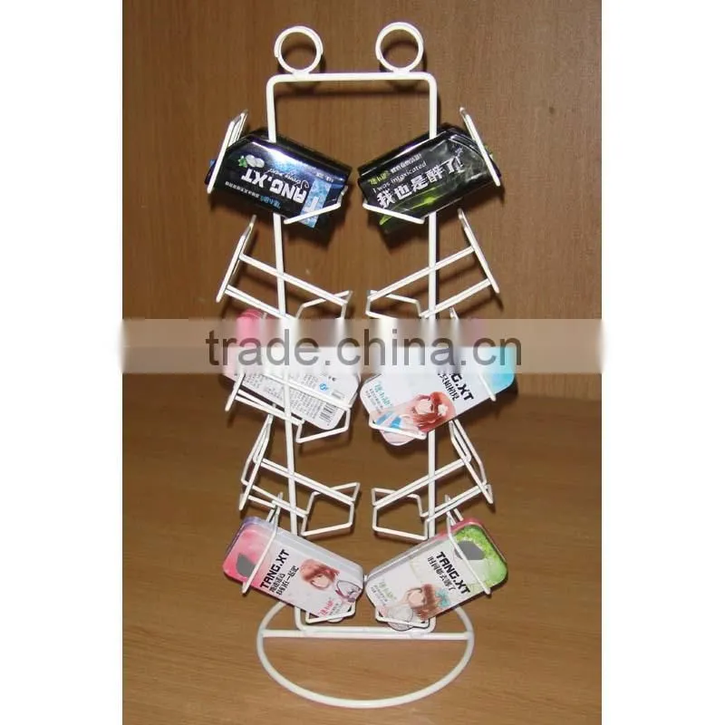 impact metal wire counter candy display rack with good price
