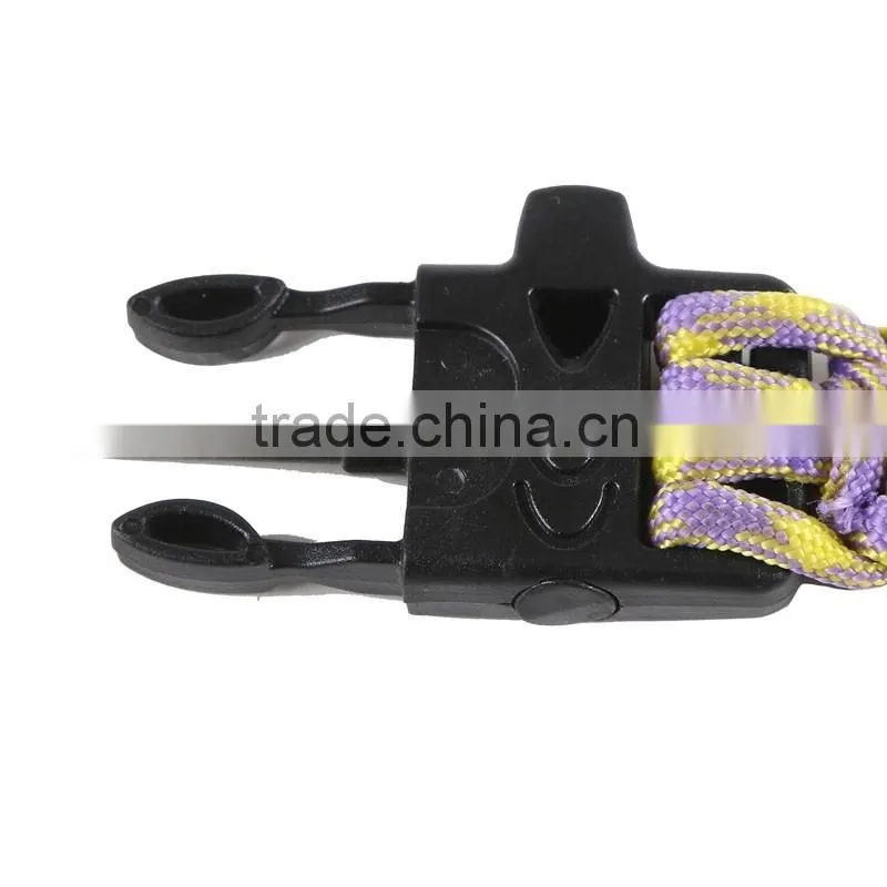 Make file with knife paracord bracelet for man