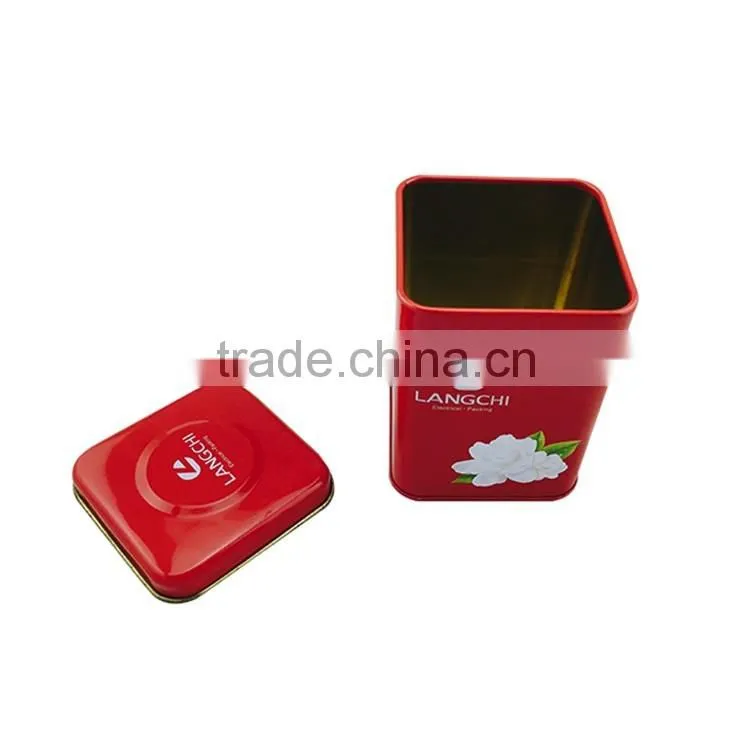 Custom Tin Tea Packaging Boxes Design
