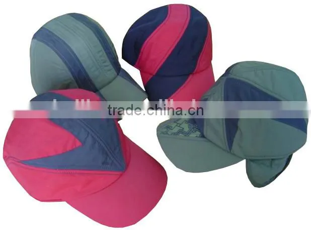 polyester microfiber custom cut design warm baseball cap
