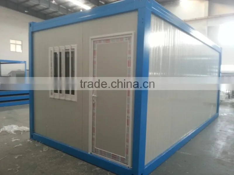 DIY flat pack container house for dancing center, fast assembly prefab house