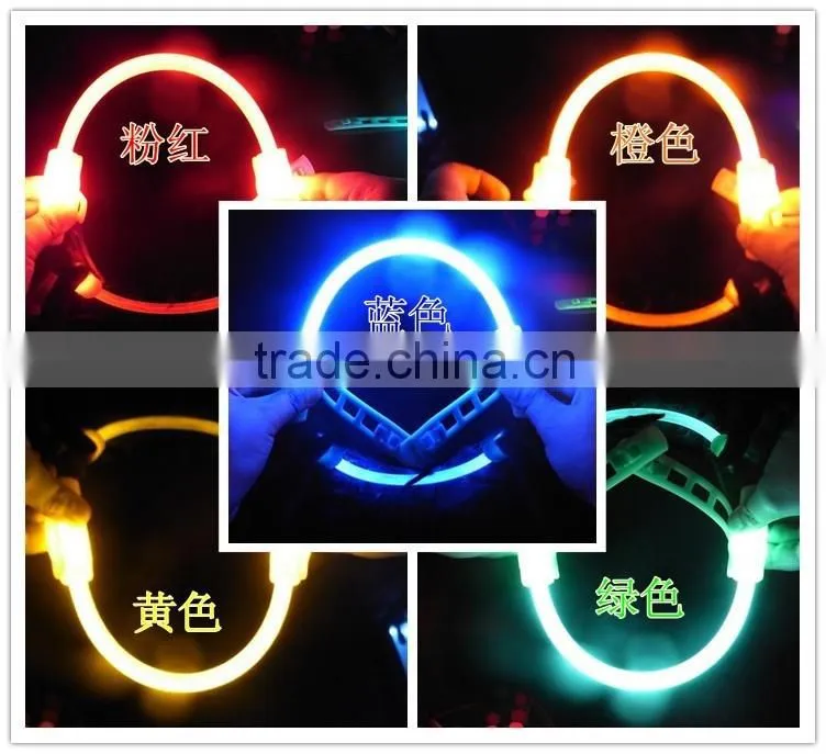 safety product glowing in the night flah led light for bike