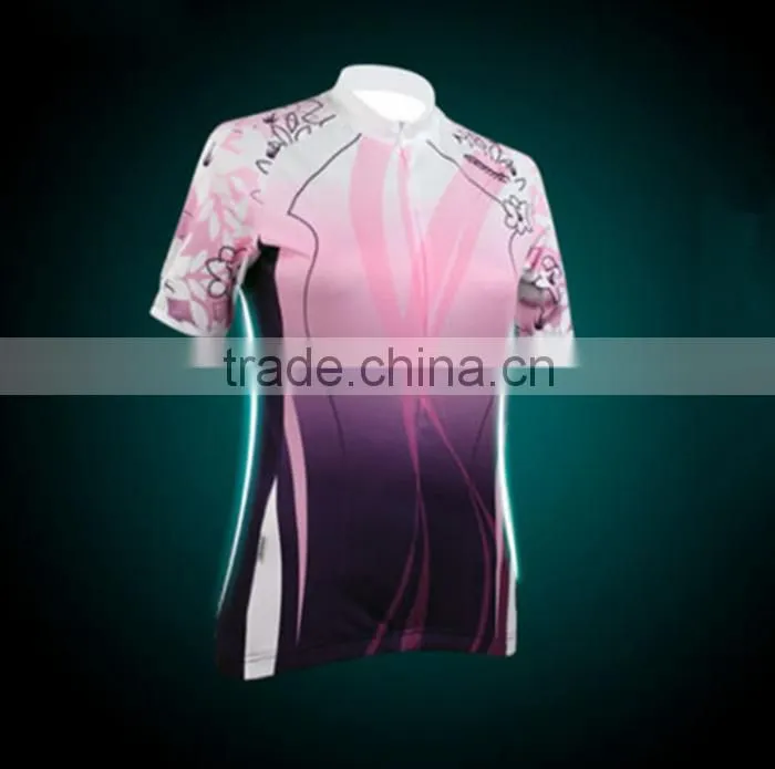 Purple Custom-Made Cycling Shirts Sport Top Wear