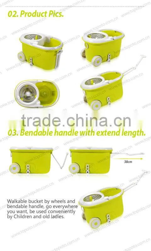 magic mop 360 roto mop bucket with wheels