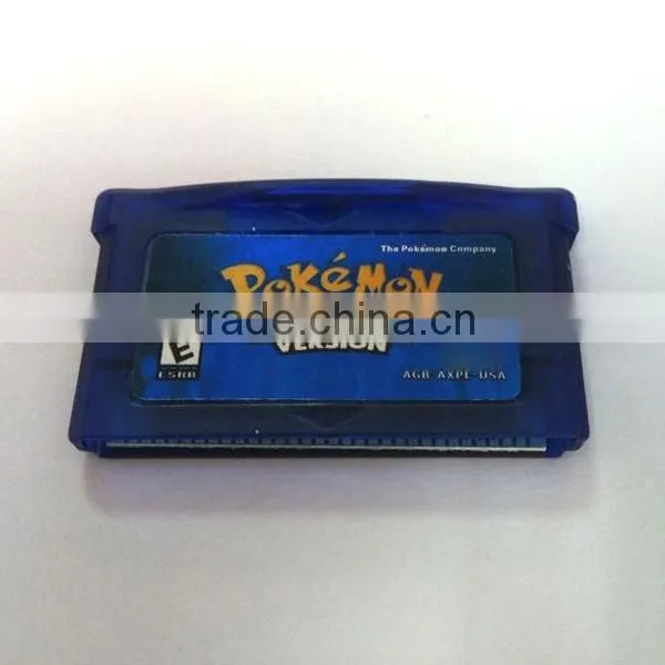 High Quality game card pokemon games pokemon emerald 2014 Newest item