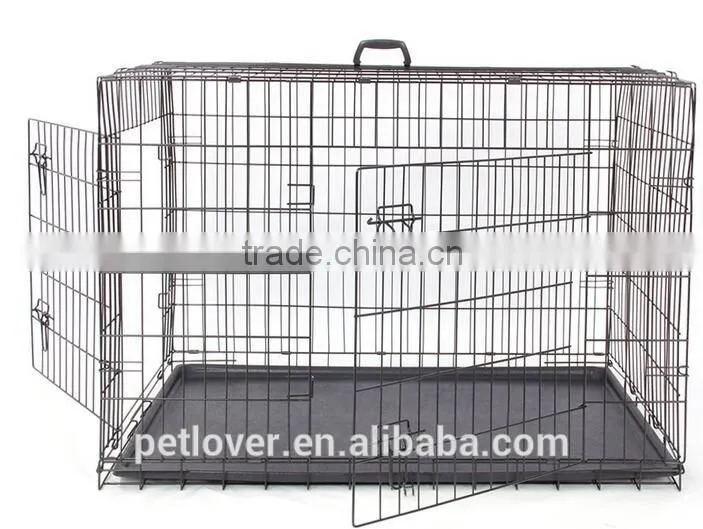 china factory metal dog cage folding pet cage