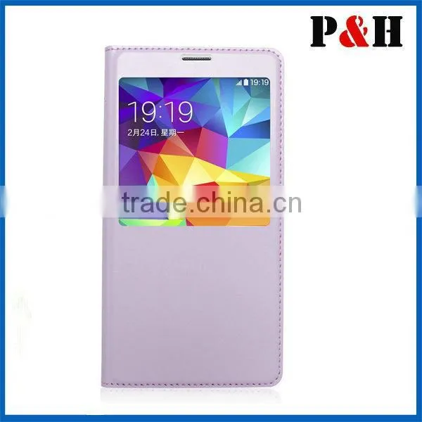 New Fashion Brilliant PU Leather Wallet Case For Samsung Galaxy S5 Card Slot Cover Book Style Stand Holder