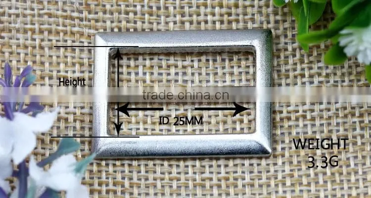 SGS metal accessories for bags zinc alloy buckel for leather bag
