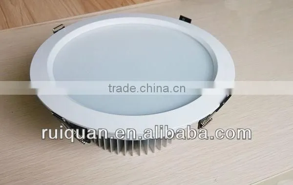 Plastic cover led down light housing