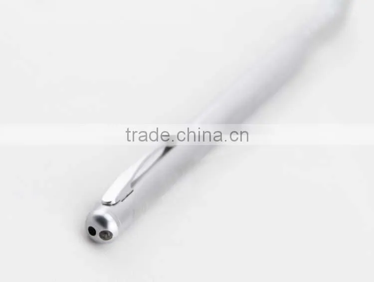 high grade unique design lighting logo metal pen