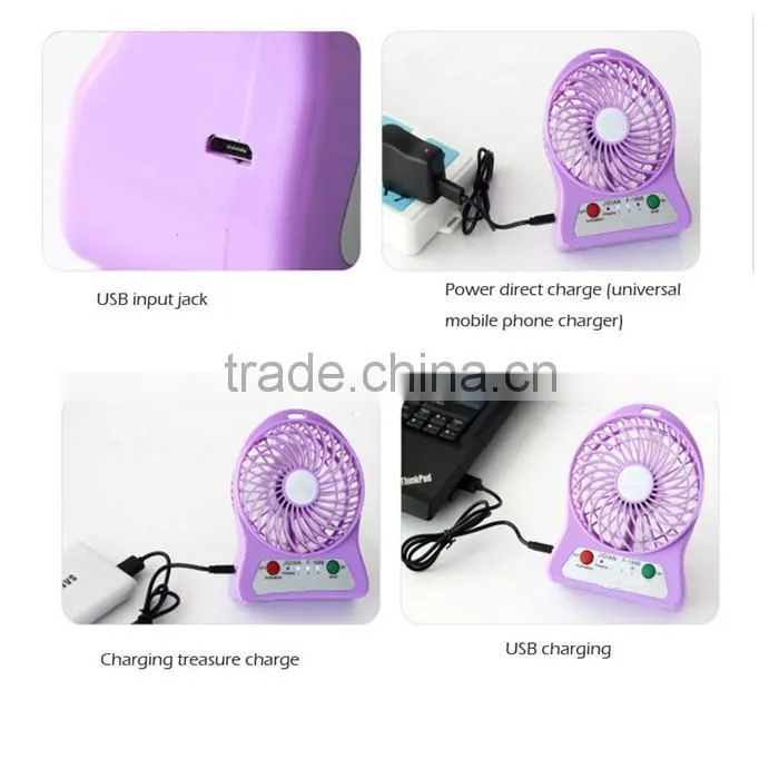 Promotional items handheld pocket toy fan, electrical table fan