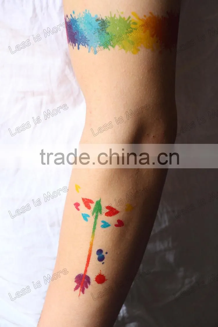 Children's oil painting tatoo stickers/ wall stickers