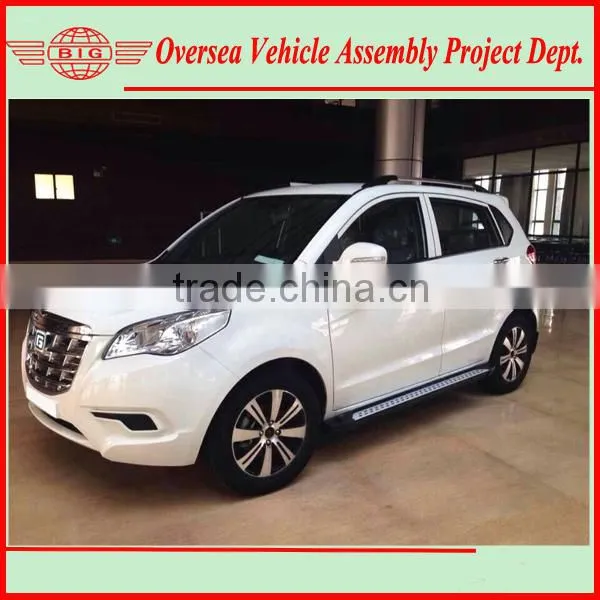 low speed but high efficiency electric car suv type (skd/ckd kits available for assembling)