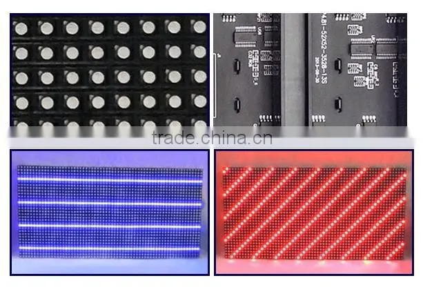 Video Display Function and Full Color Tube Chip Color LED Display Panel