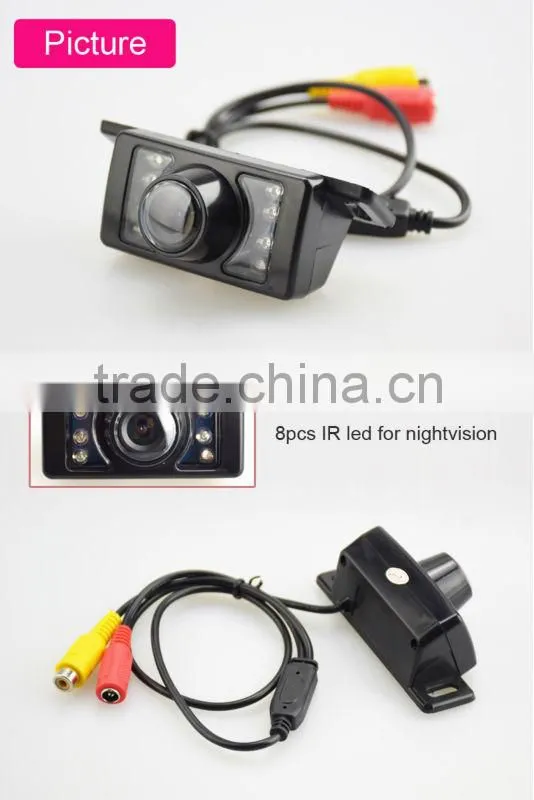 Waterproof (IP 67) and Night vision car camera Factory price