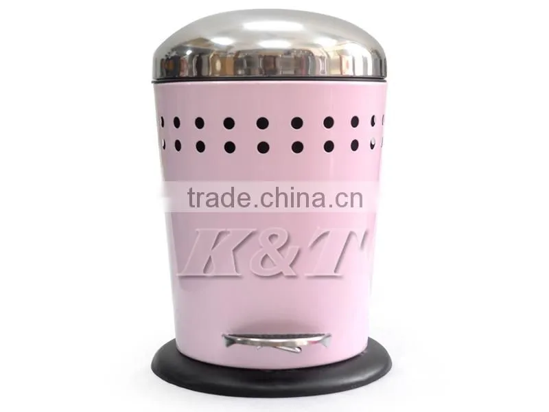 Modern techiques stainless steel garbage can
