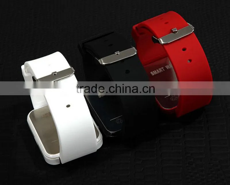 Waterproof touched screen smart watch mobile phone