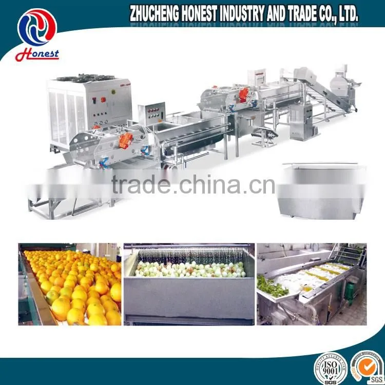 CE Approved potato brush washer equipment
