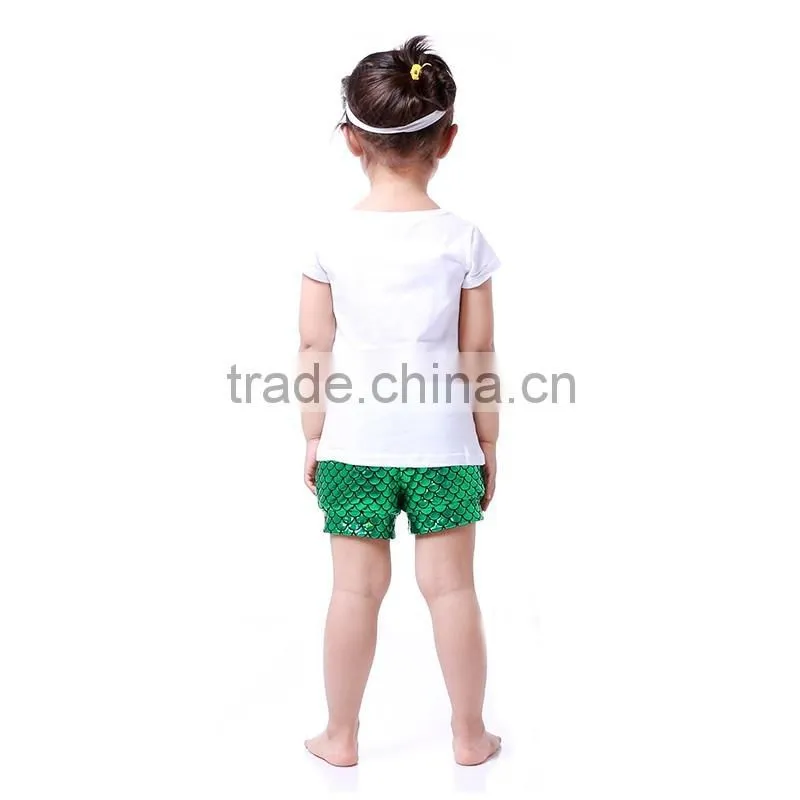 2016 baby girls mermaid outfits,wholesale girls childrens boutique clothing