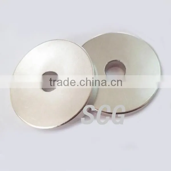 Zinc color neodymium magnet ring