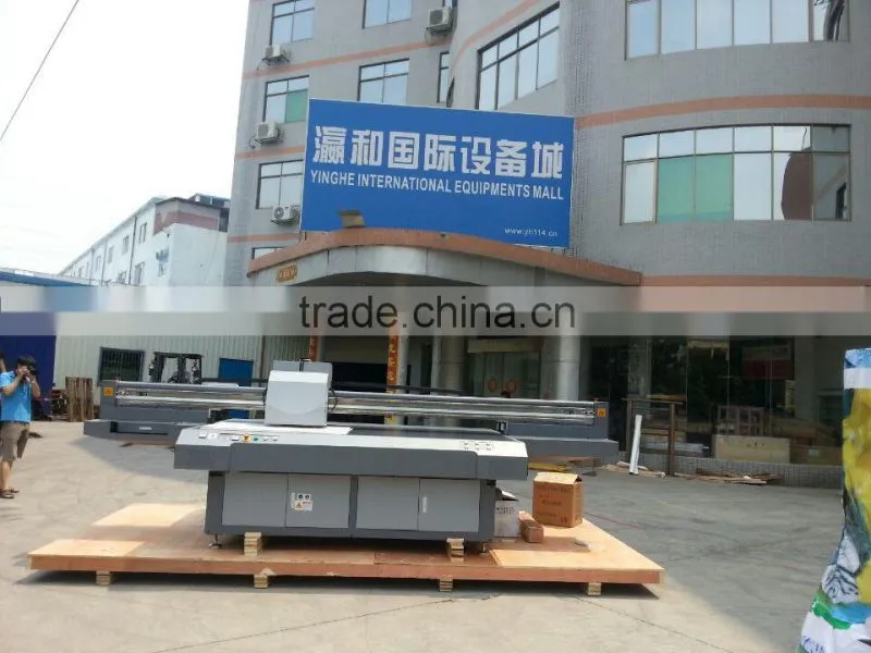 China digital large-format LED varnish phone case ceramic glass plastic metal uv flatbed printer price