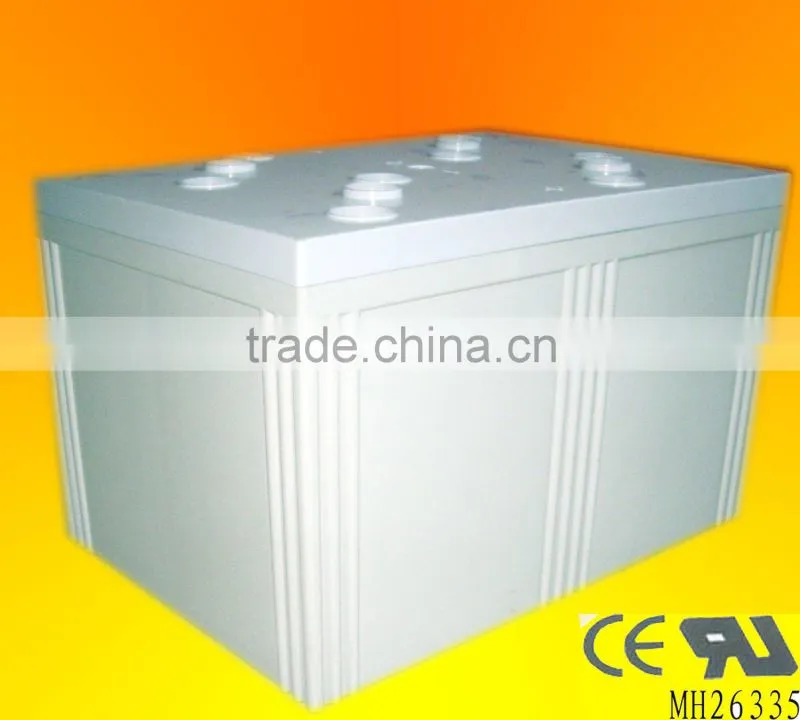 2v2000ah deep cycle battery