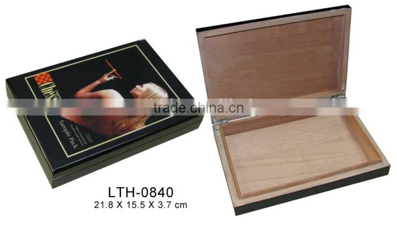 China promotionl blank wood box