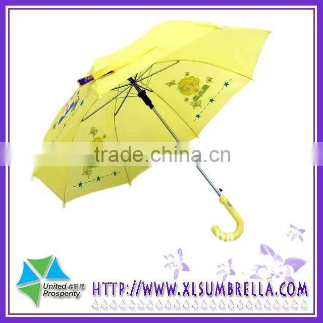 18"Plastic Handle Rain kid umbrella