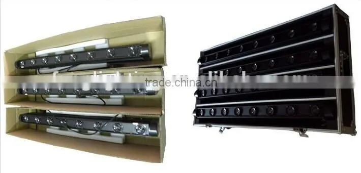 8x10w professional RGBW color changing led bull bar light
