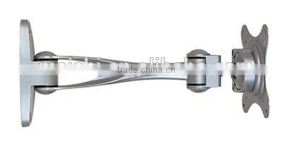 High quality swing adjustable double monitor arms lcd bracket supplier