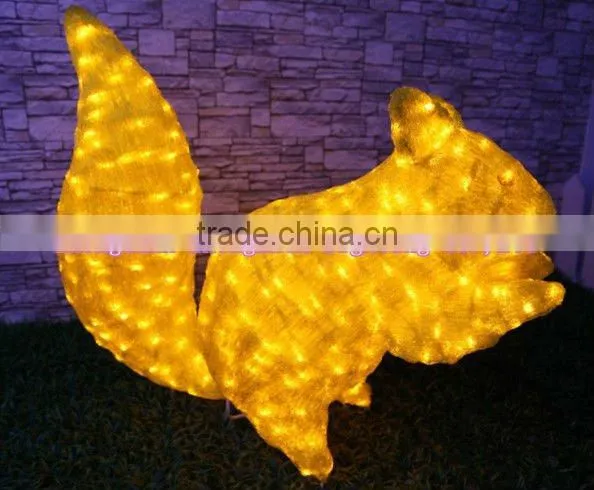 Illuminated Polar Bear Christmas 3D animals and figures