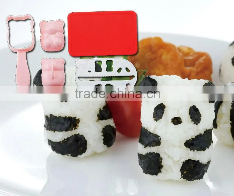 kitchen accessories japanese bento baby penguin onigiri cutter